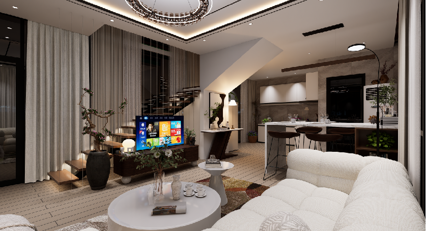 复式三连顶帐篷（尊跃SKY·别墅帐篷）